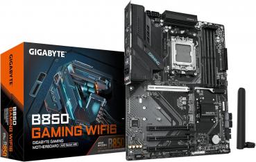 B850 Gaming WIFI6 Mainboard – AMD Ryzen 9000 Serie CPUs, 6+2+2 Phasen Digital-VRM, bis zu 8200 MHz DDR5 (OC), 1x PCIe 5.0 + 2x PCIe 4.0 M.2, Gigabit-Ethernet-LAN, WiFi 6, USB 3.2 Gen 2
